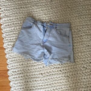 Zara blue jean shorts - size 4